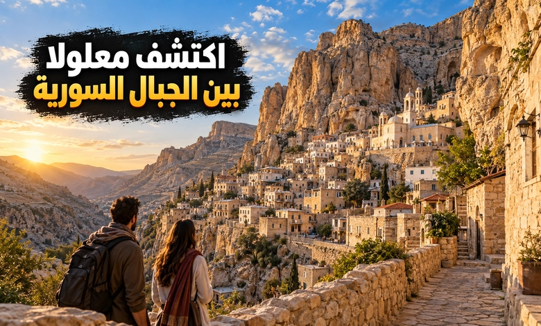 مدينة معلولا التاريخية حكاية مدينة سورية حفرت بيوتها بين الجبال زيارة معلولا واستكشاف معالم المدينة الجبلية السورية
