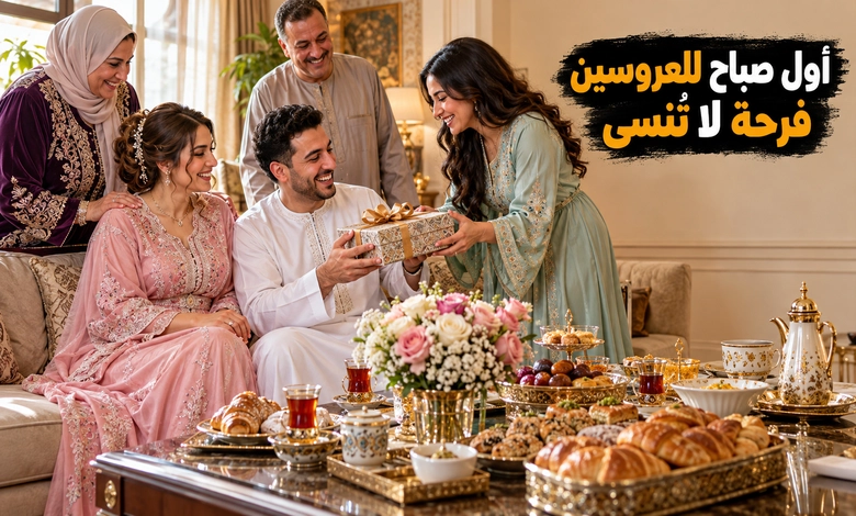 عادات زيارة العروسين في يوم الصباحية بين فرحة اللقاء ودفء الأهل عادات زيارة العروسين في يوم الصباحية ومظاهر الفرحة بأول أيام الزواج