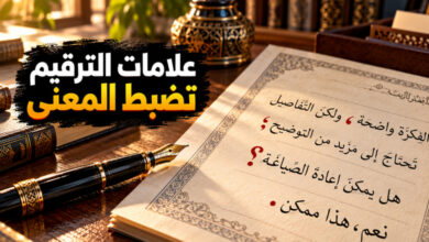 علامات الترقيم في اللغة العربية رموز تضبط المعنى وتوضح المبنى علامات الترقيم في اللغة العربية رموز تضبط المعنى وتوضح المبنى