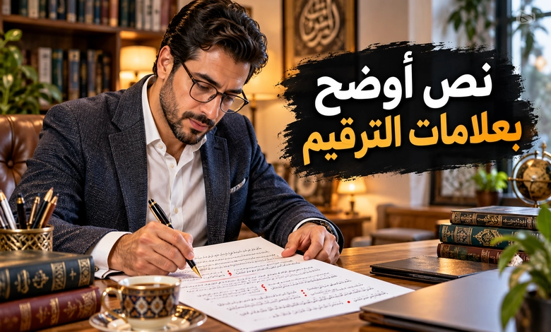 علامات الترقيم في اللغة العربية رموز تضبط المعنى وتوضح المبنى علامات الترقيم في اللغة العربية ودورها في ضبط المعنى ووضوح النص