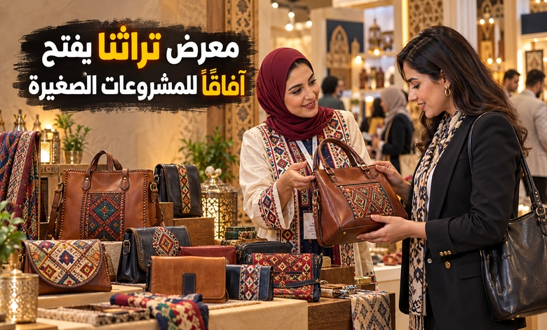 فرص نمو المشروعات الصغيرة عبر معرض تراثنا
