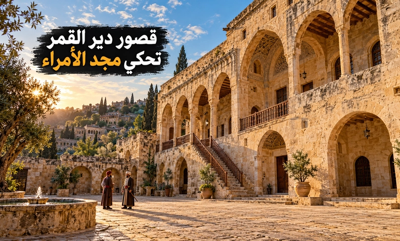 قصور دير القمر بين هيبة الأمراء وجمال البناء 