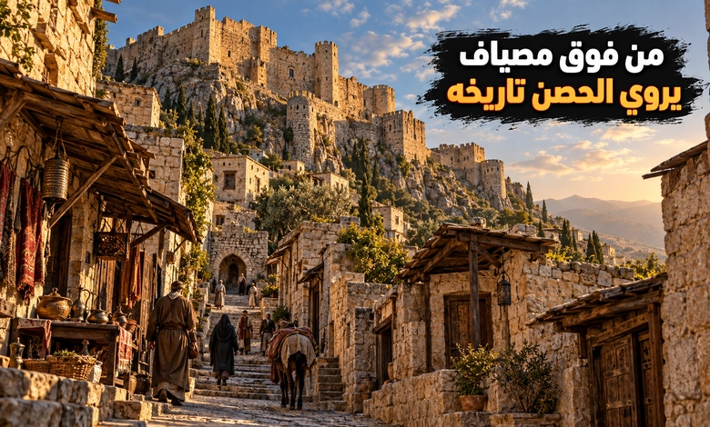 قلعة مصياف وتاريخ الحصن الذي يطل على المدينة 