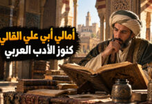 كتاب الأمالي لأبي علي القالي مجالس علم تجمع نوادر الأدب وعيون العرب