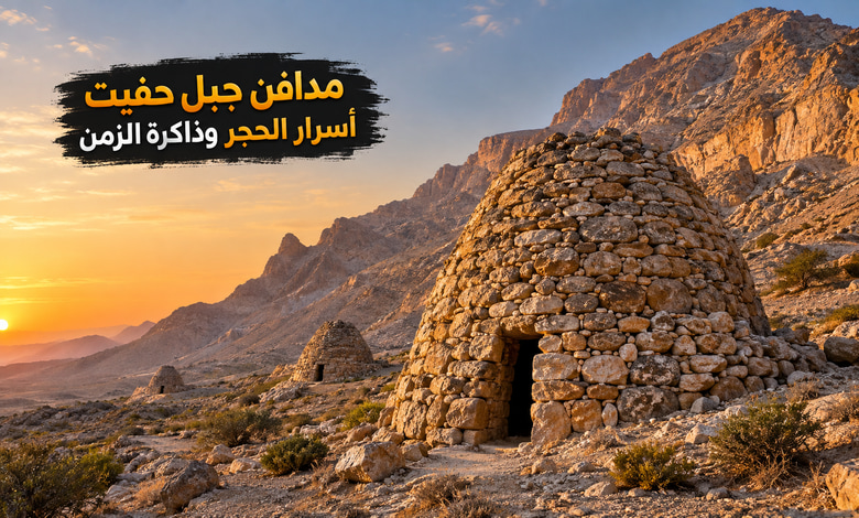 مدافن جبل حفيت حجارة تحفظ أسرار البناء وذاكرة الفناء مدافن جبل حفيت حجارة تحفظ أسرار البناء وذاكرة الفناء