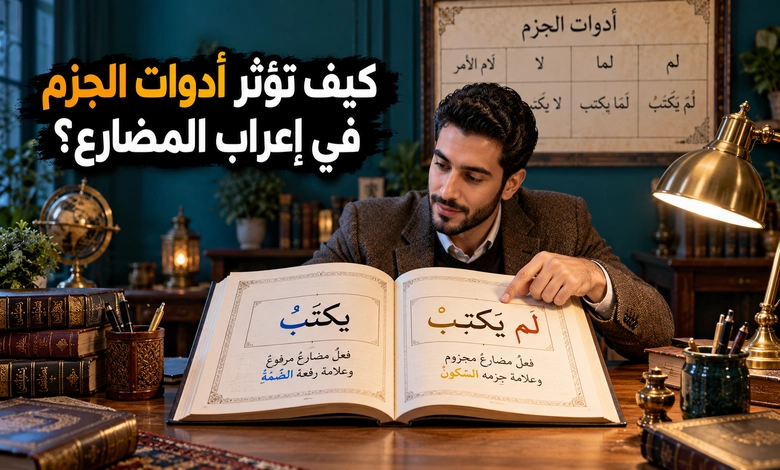 مدخل إلى أدوات جزم الفعل المضارع وأثرها في الجملة 
