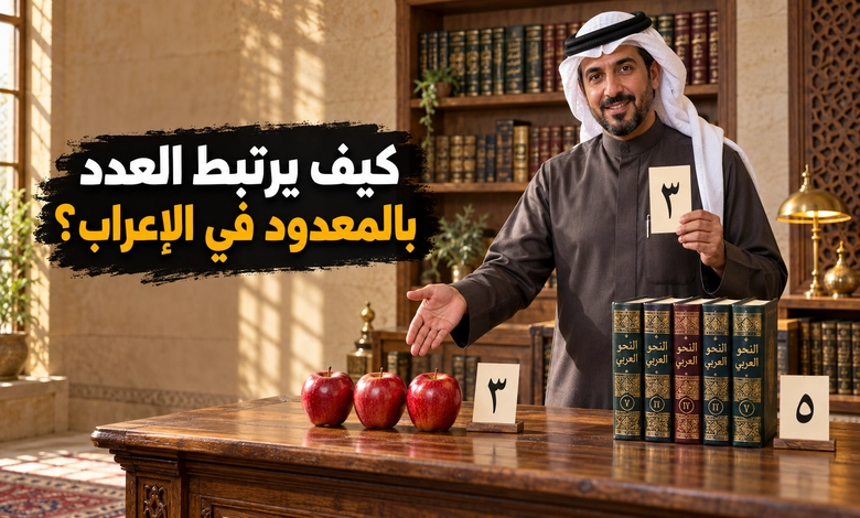 إعراب العدد من واحد إلى عشرة قواعد واضحة وأمثلة شارحة مدخل إلى إعراب العدد وعلاقته بالمعدود