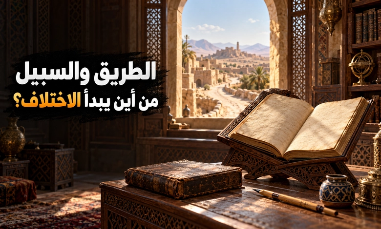 الفرق بين الطريق والسبيل من أصل المعنى إلى دقة التعبير مدخل إلى الفرق بين الطريق والسبيل في العربية