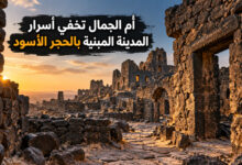 مدينة أم الجمال الأثرية أسرار المدينة السوداء المبنية من حجر البازلت