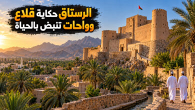 مدينة الرستاق التاريخية حكاية القلاع والحياة في واحات عمان