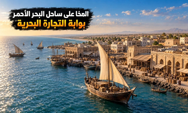 مدينة المخا التاريخية في جغرافية البحر الأحمر
