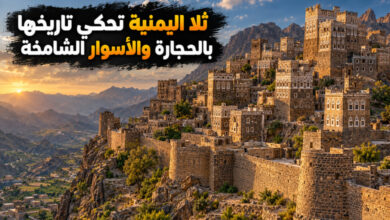 مدينة ثلا التاريخية بين جمال الأحجار وشموخ الأسوار