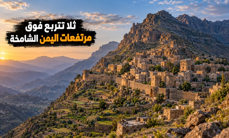 مدينة ثلا التاريخية في جغرافية المرتفعات اليمنية 