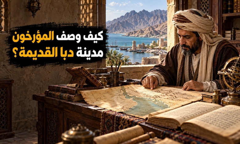 مدينة دبا القديمة حكاية ميناء ازدهر بين جبال الإمارات والبحر مدينة دبا القديمة في المصادر التاريخية وكتابات الجغرافيين والرحالة