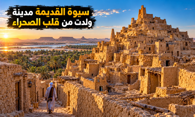 مدينة سيوة القديمة حكاية الواحة التي صنعت عمارتها من قلب الصحراء مدينة سيوة القديمة حكاية الواحة التي صنعت عمارتها من قلب الصحراء