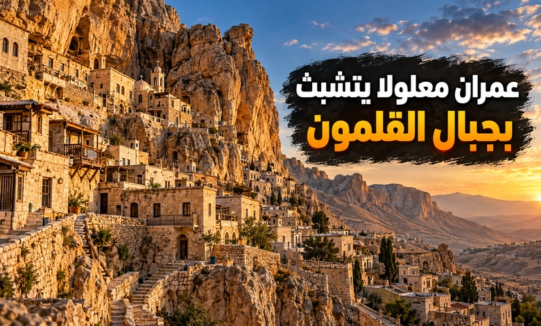 مدينة معلولا التاريخية حكاية مدينة سورية حفرت بيوتها بين الجبال مدينة معلولا التاريخية وحكاية العمران المتشبث بجبال القلمون