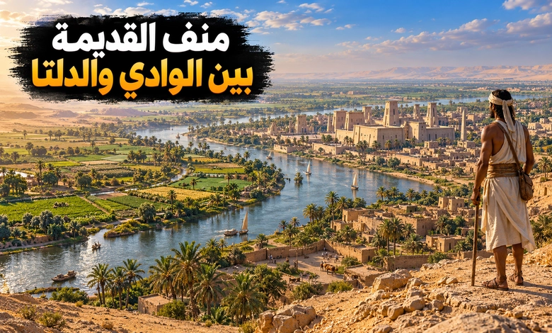 مدينة منف القديمة حكاية العاصمة التي شهدت ميلاد الدولة المصرية مدينة منف القديمة في جغرافية الوادي والدلتا