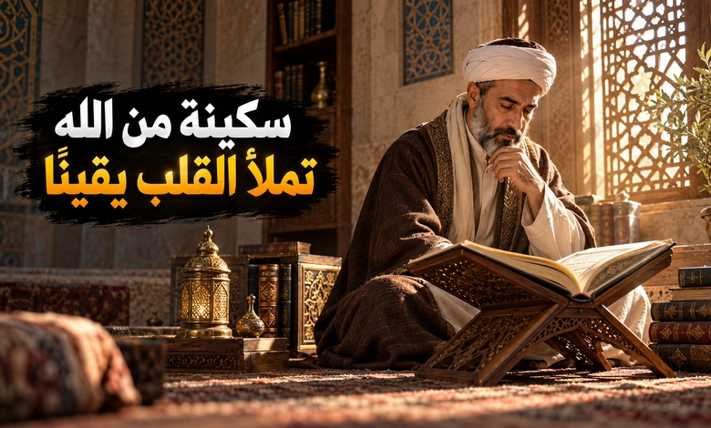 معنى كلمة سكينة في اللغة العربية والقرآن بين هدوء النفس وطمأنينة القلب معنى السكينة في القرآن الكريم ودلالاتها الإيمانية