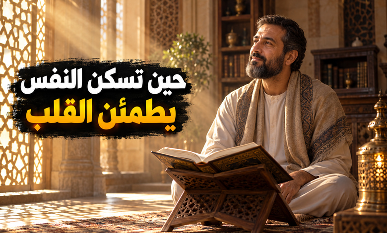 معنى كلمة سكينة في اللغة العربية والقرآن بين هدوء النفس وطمأنينة القلب معنى كلمة سكينة في اللغة العربية والقرآن بين هدوء النفس وطمأنينة القلب