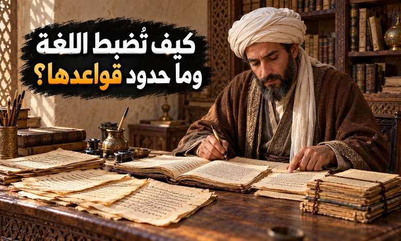 التقعيد اللغوي عند العرب من جمع الشواهد إلى ضبط القواعد مفهوم التقعيد اللغوي وحدود عمله