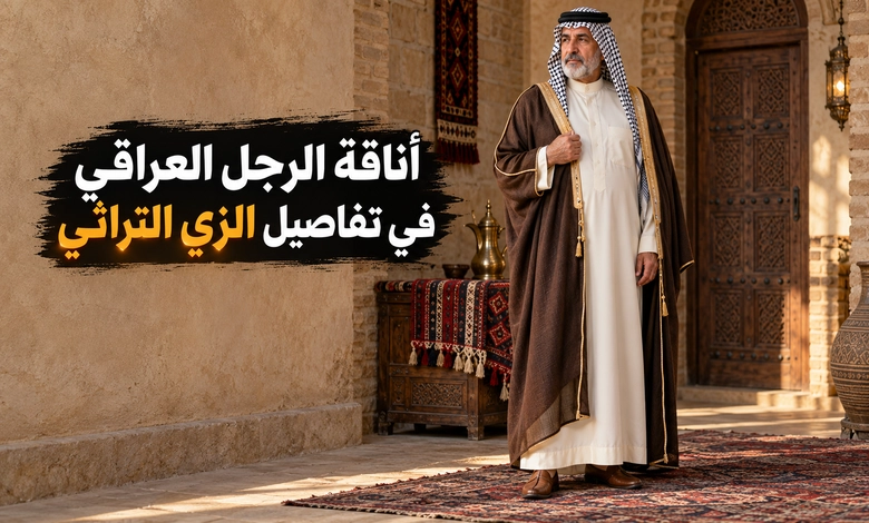 الأزياء التراثية العراقية بين تنوع الألوان وذاكرة المكان ملابس الرجال التراثية وتكامل قطعها
