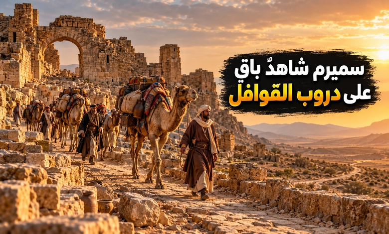 موقع سميرم الأثري على طريق التجارة القديم ملتقى القوافل وذاكرة المكان موقع سميرم الأثري شاهد على حركة القوافل وطرق التجارة القديمة