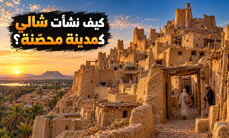 مدينة سيوة القديمة حكاية الواحة التي صنعت عمارتها من قلب الصحراء نشأة شالي وتنظيم المدينة المحصنة