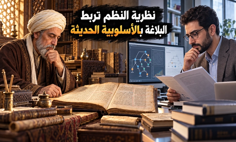 عبد القاهر الجرجاني وأسرار تأسيس علم البلاغة بين النظم والبيان نظرية النظم عند عبد القاهر الجرجاني في ضوء البلاغة الحديثة والدراسات الأسلوبية